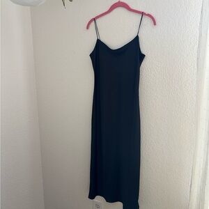 Elegant Black Slip Dress